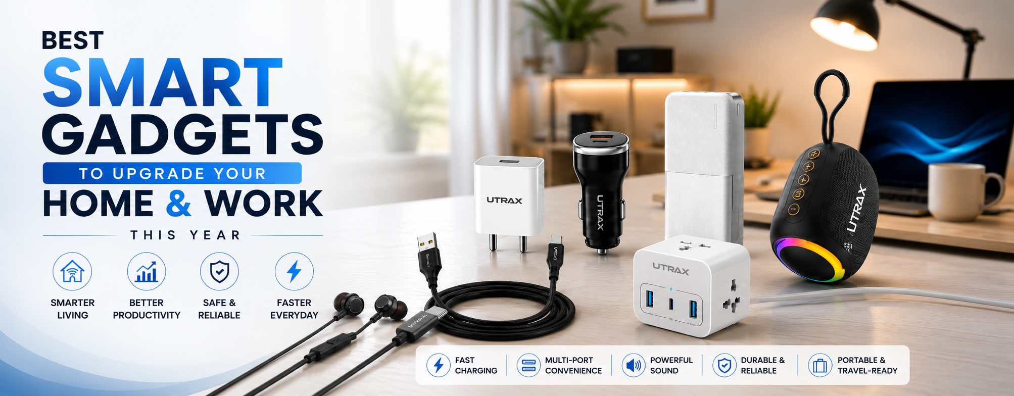 Best Smart Gadgets to Upgrade Your Home & Work This Year