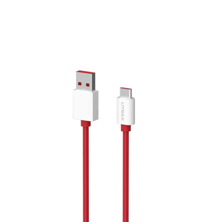 65W USB A to Type C 1M VOOC/Dash Cable