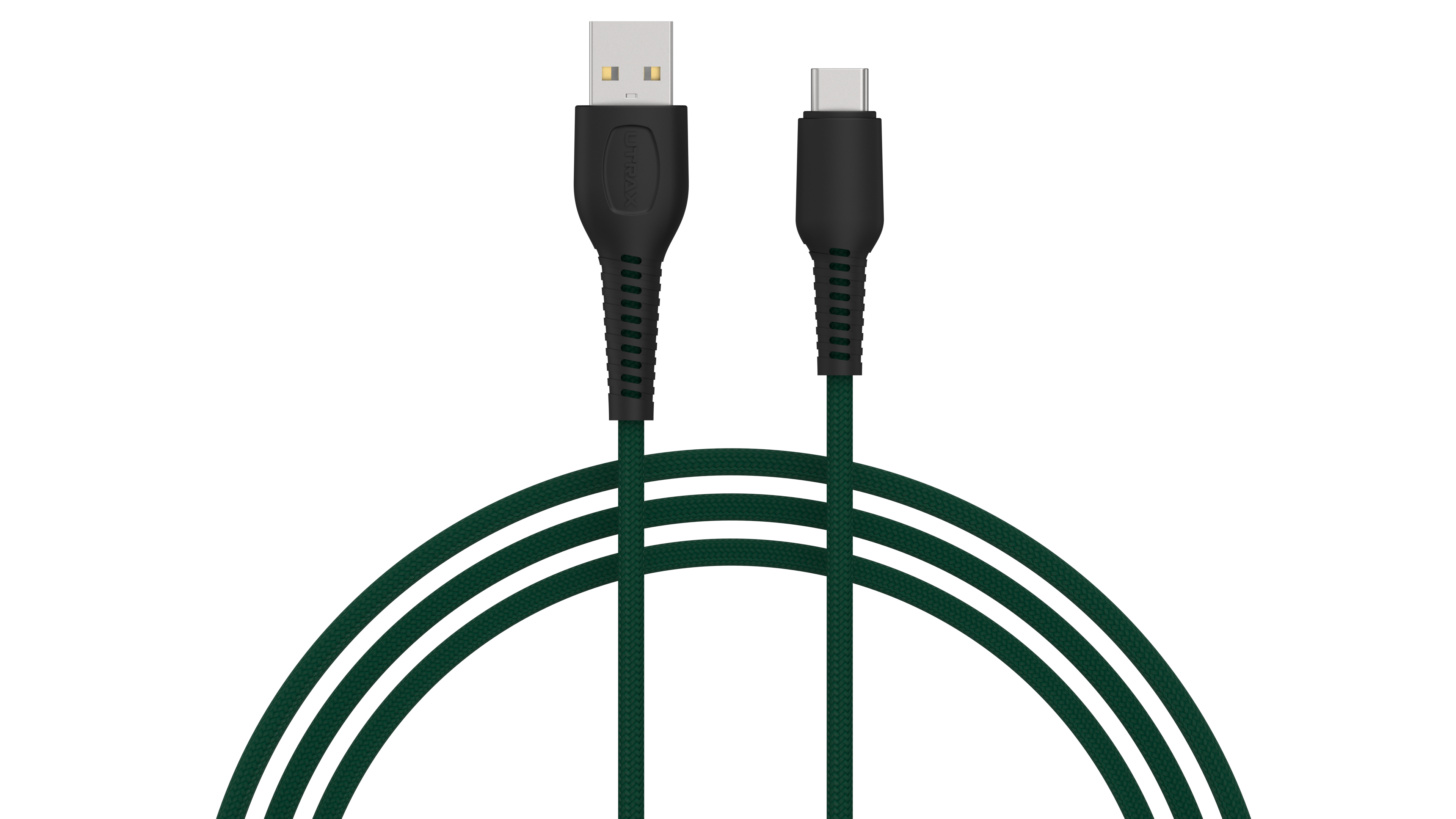 UTRAX Dash Pro 18 – 65W Braided USB-A to Type-C Cable (Red)