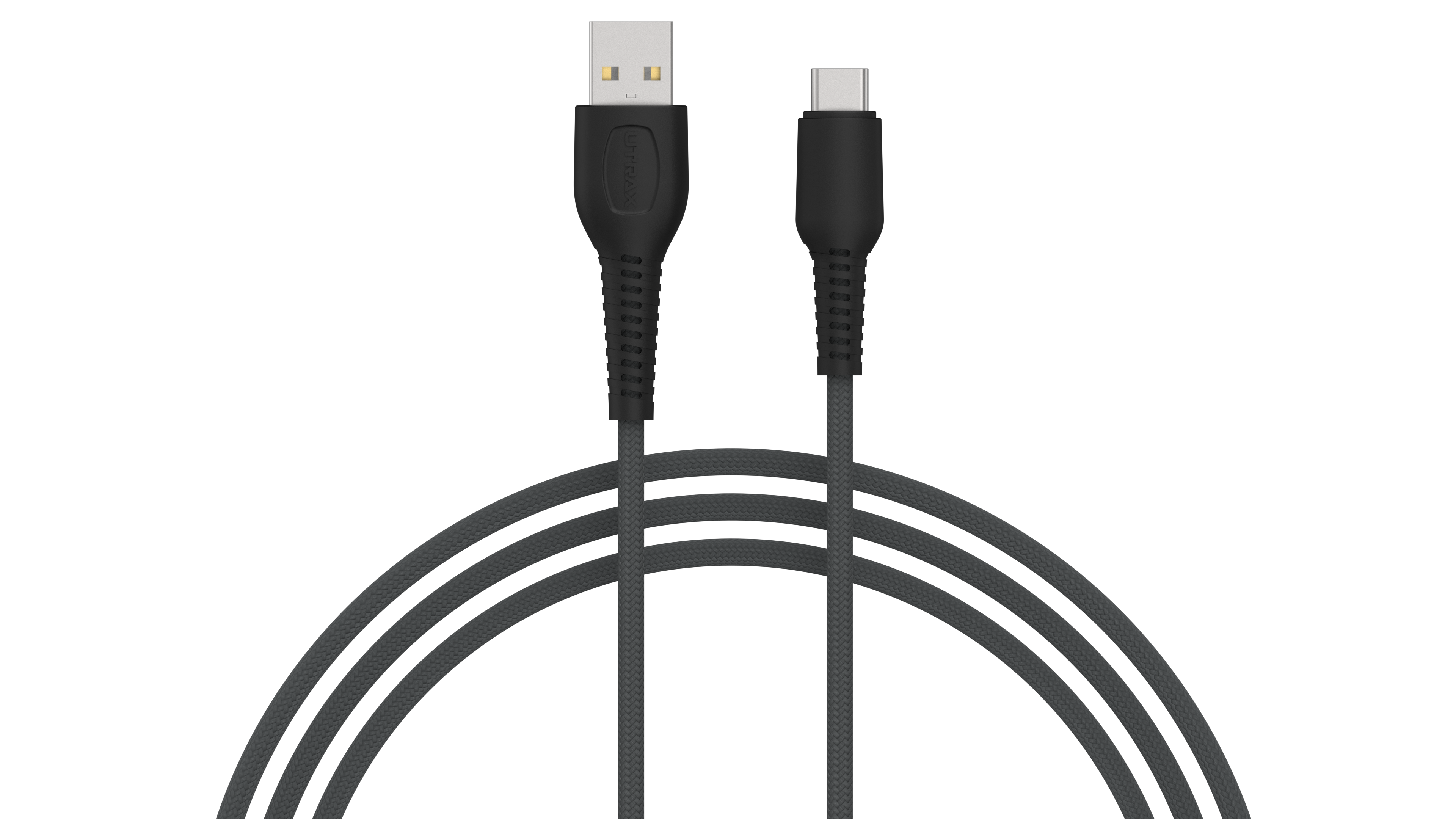 UTRAX Dash Pro 18 – 65W Braided USB-A to Type-C Cable (Red)