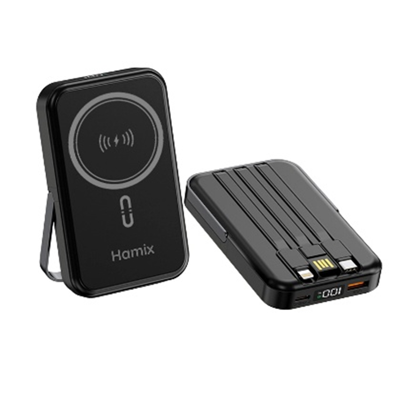 15W Magnetic 10000mAh Wireless Power Bank (Hamix)