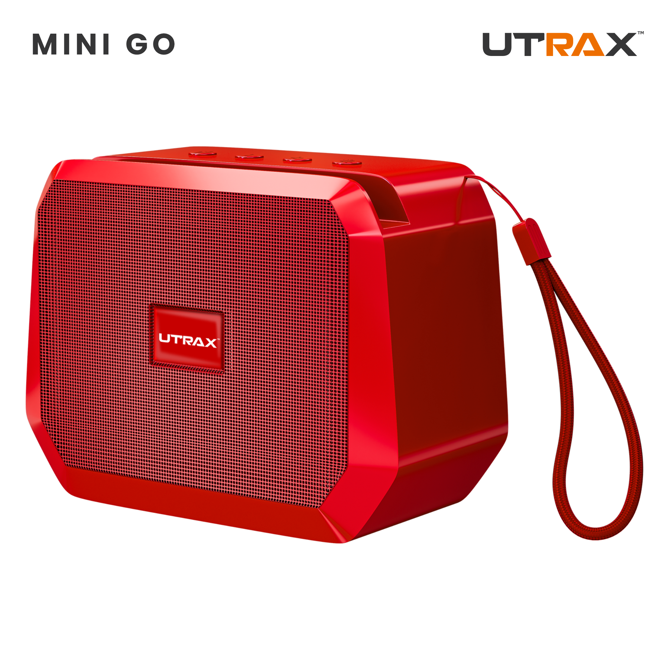 10W Mini Go Portable Bluetooth Speaker (Red)