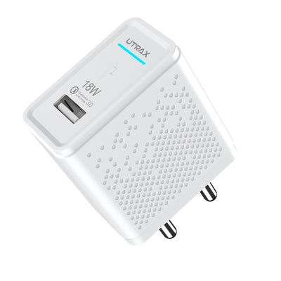 18W 3.0A Single Port Adapter With QC3.0 Charge