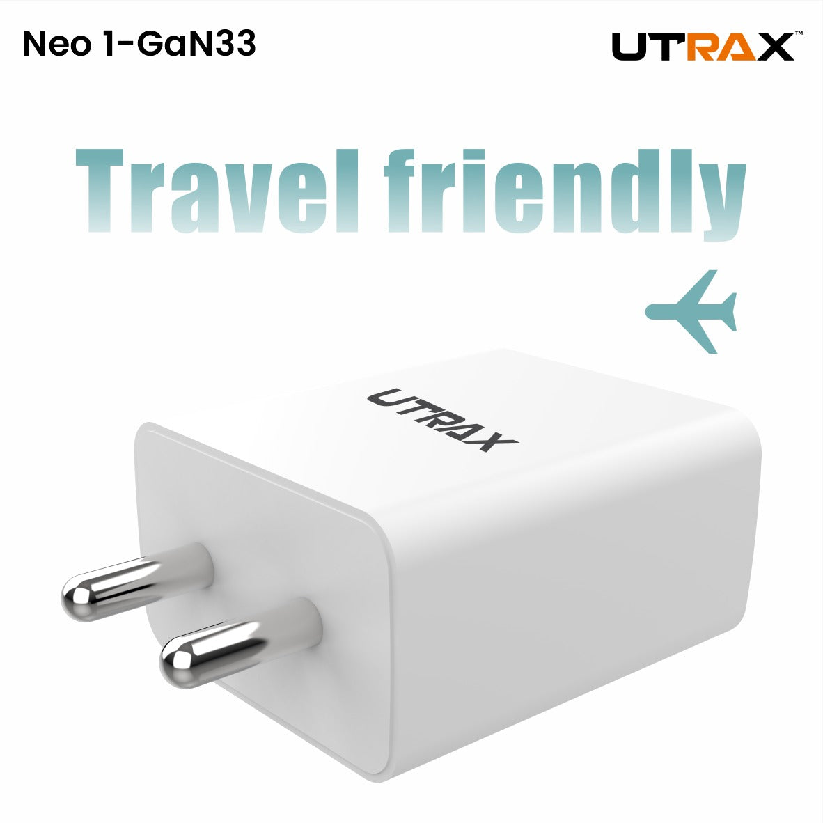 33W PD Adapter With GaN Technology - For Nothing