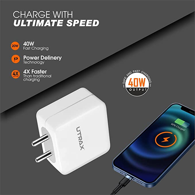 65W Supported VOOC/Dash/Wrap Charger with USB to Type C Cable