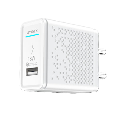 18W 3.0A Single Port Adapter With QC3.0 Charge