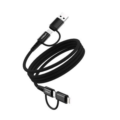 Utrax 60W 4in1 Fast Charge & Sync Cable - 1M