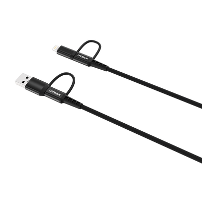 Utrax 60W 4in1 Fast Charge & Sync Cable - 1M