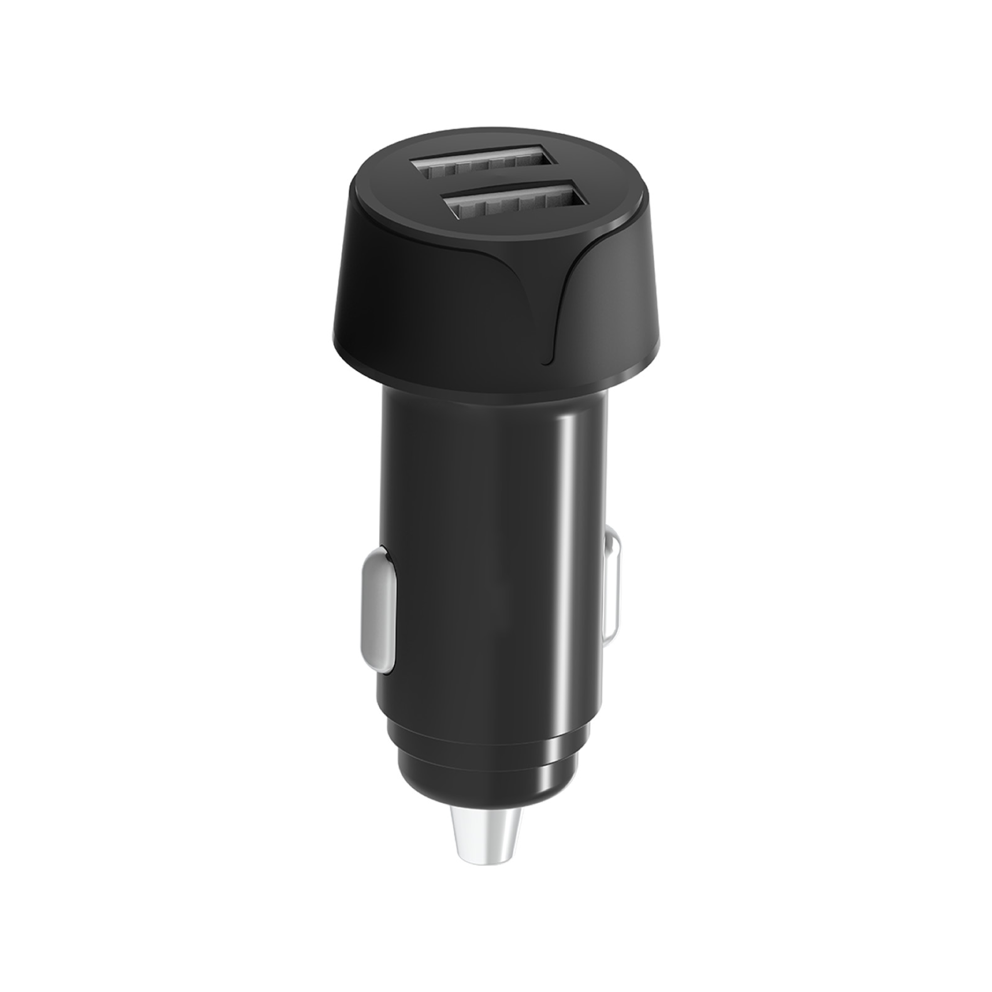 18W Dual USB Car Charger With USB to Type C Cable