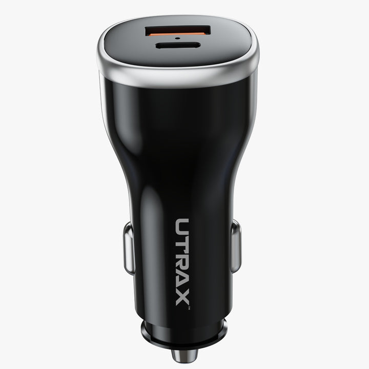 51 Watt premium Car Charger (18W QC + 33W PD) - Dock (New)