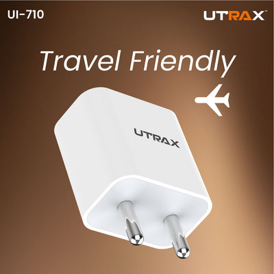 12W single USB Charger with USB Type C cable