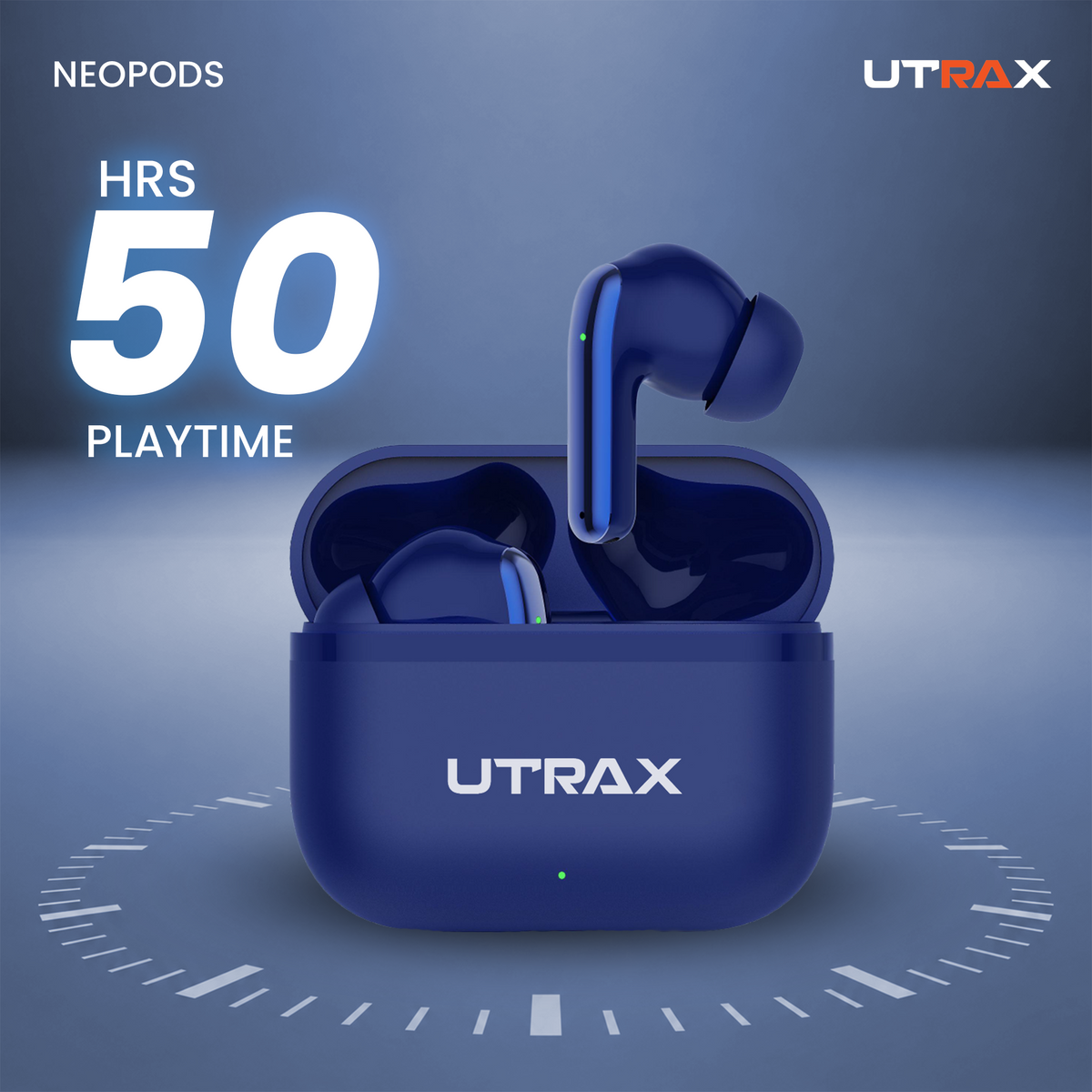 UTRAX NeoPods True Wireless Earbuds, Bluetooth 5.0 & Smart Touch